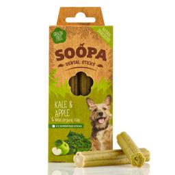 Soopa Vegan Dog Snack Kale & Apple Dental Sticks